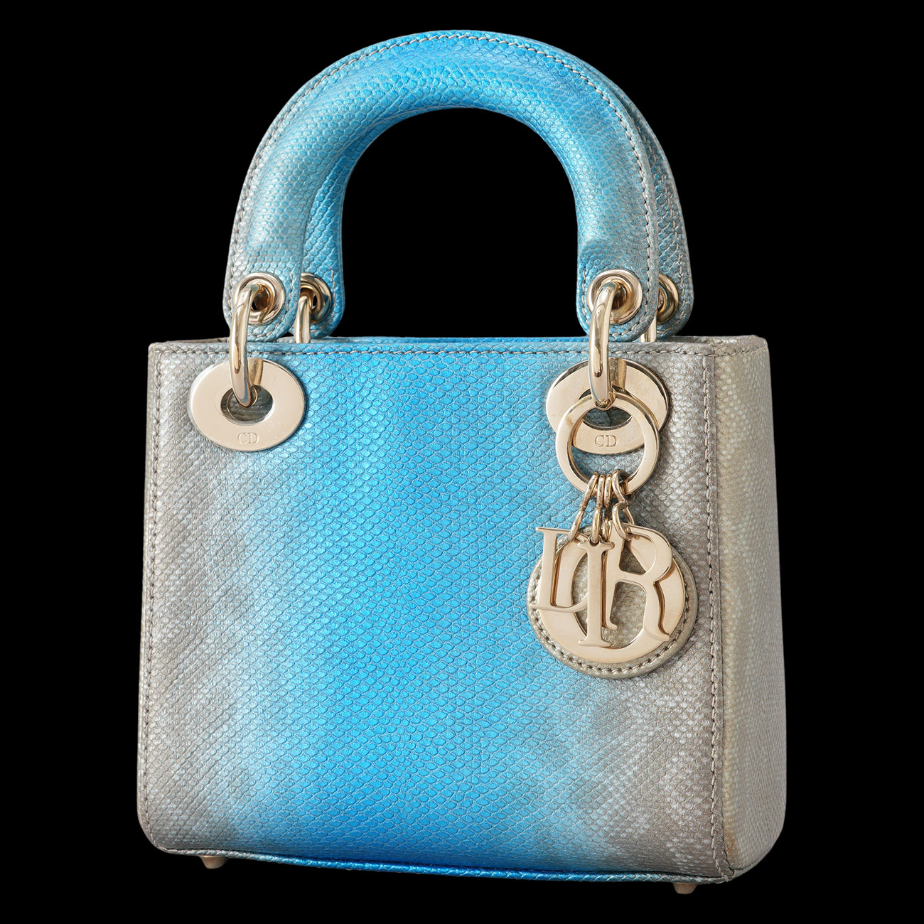 CHRISTIAN DIOR(USED)디올 리자드 레이디디올 미니  & 트윌리